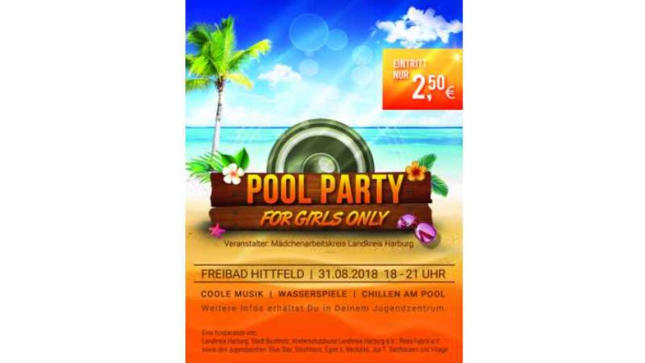 Pool-Party-Flyer. | Foto: ein