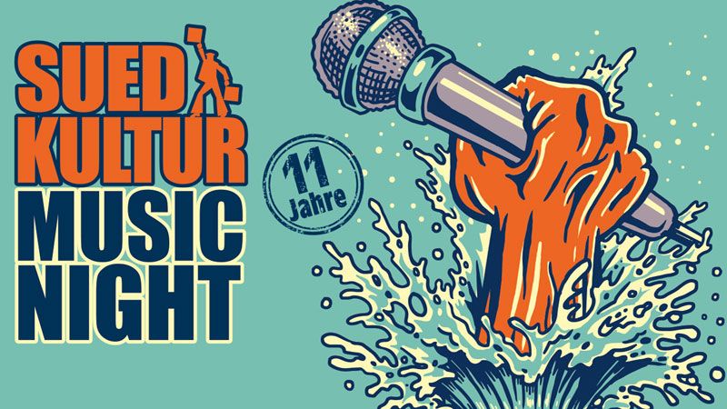 Zum elften Mal startet am samstag die SuedKultur Music-Night durch.
