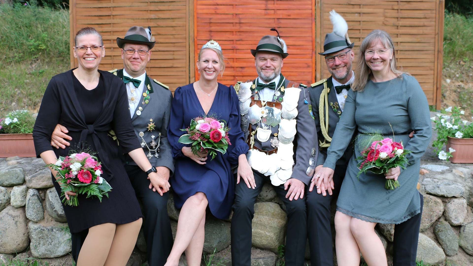 Das Neu Wulmstorfer Königsteam freut sich auf das anstehende Jahr. Foto: ein