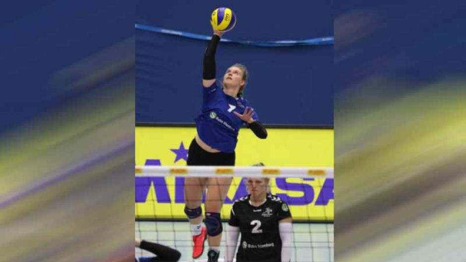 Gewählte beste Spielerin ihres Teams Gina Köppen. | Foto: ein