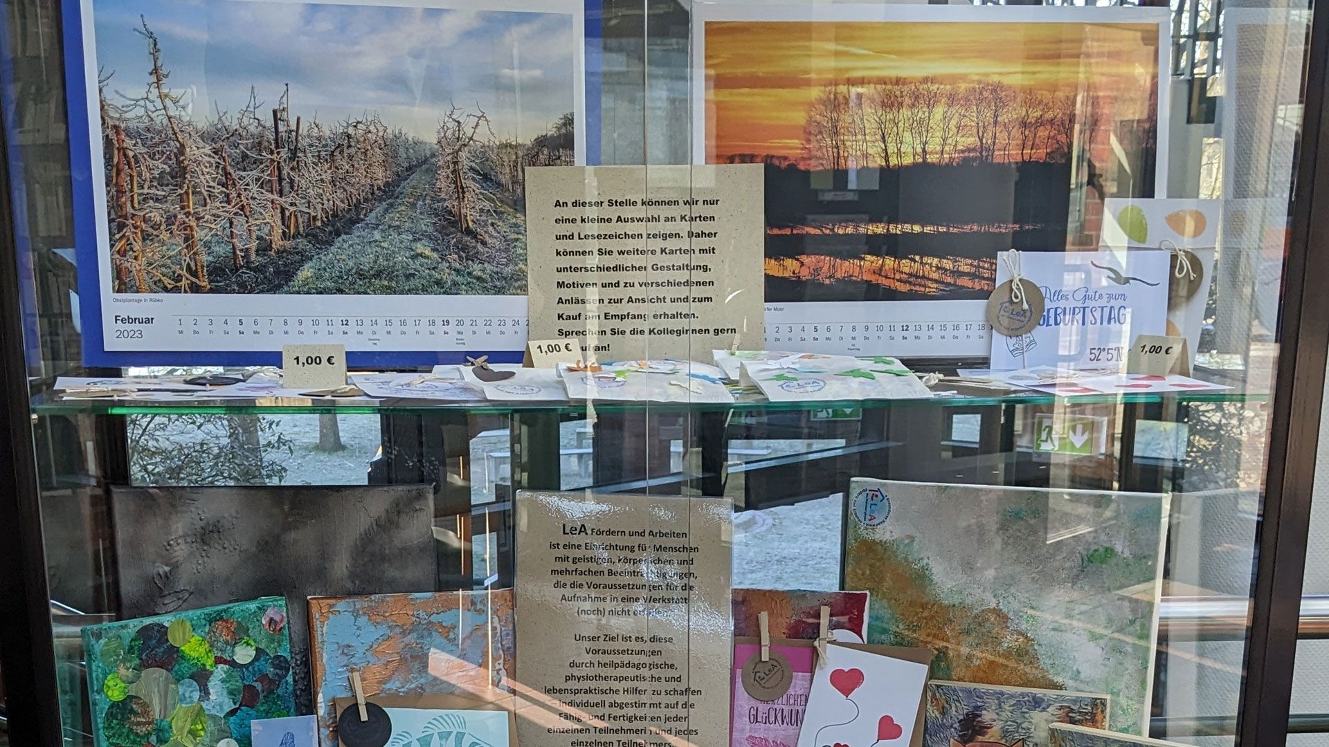 Im Gemeindeshop in Neu Wulmstorf werden wieder Produkte von LeA angeboten. | Foto: Gemeinde Neu Wulmstorf