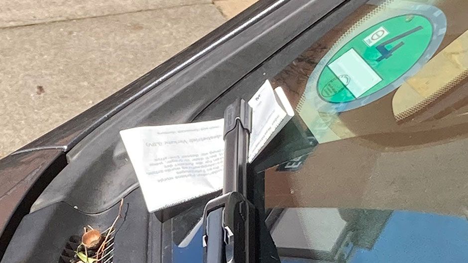 Das Schicksal von Parksündern: Sie werden „abgezettelt“. | Foto:mag