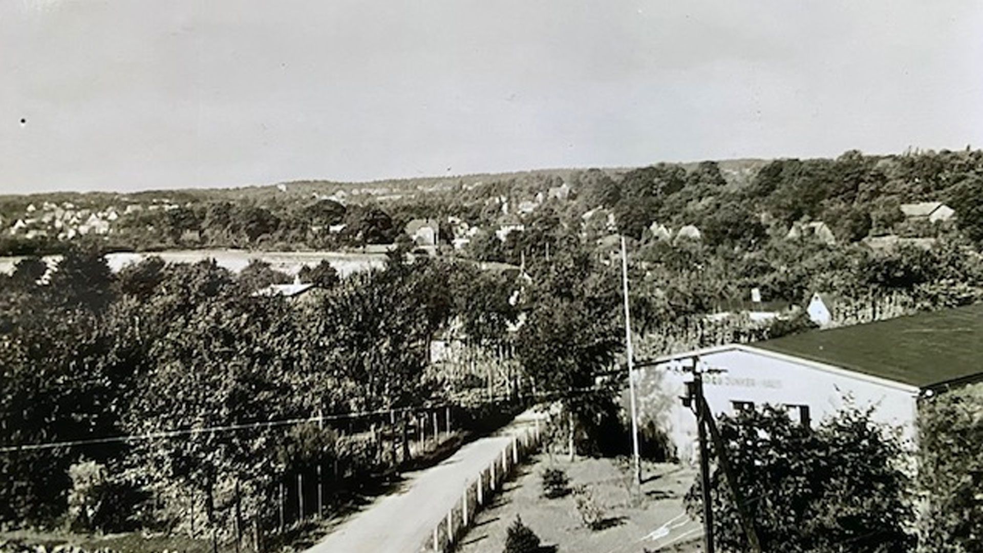 Ein Blick von der Bremer Straße in Harburg auf das Eißendorfer Göhlbachtal. | Foto: Geschichtswerkstatt Harburg