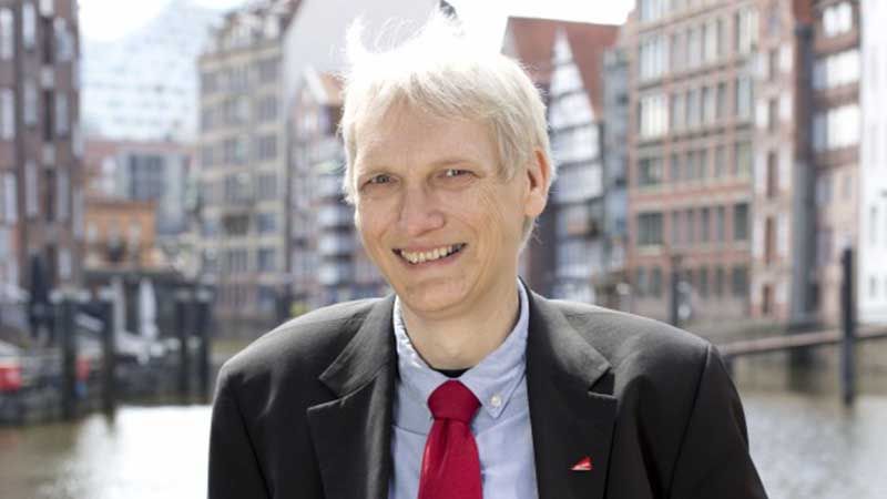Im Live-Stream diskutiert der umweltpolitische Sprecher der DIE LINKE. In der Bürgerschaft Stephan Jersch mit Michael Schulze aus der Bezirksfraktion zum Thema Klimaschutz. | Foto: ein