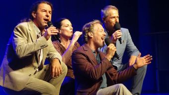 Das Hamburger A-capella-Comedy-Quartett LaLeLu sorgte für tolle Stimmung. Foto: Ilka Teschner