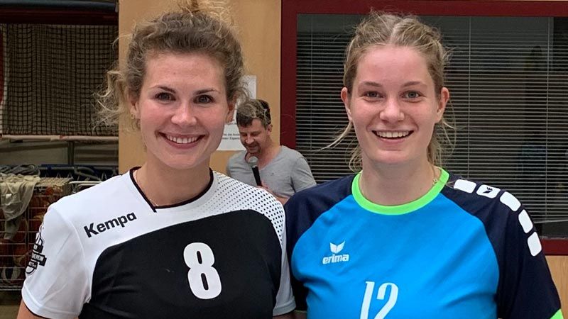 Als beste Spielerinnen ihrer Teams wurden Astrid Munkwitz (BVV) und Hanne Binkau (VTH) ausgezeichnet. | Foto. Lilly Faroß