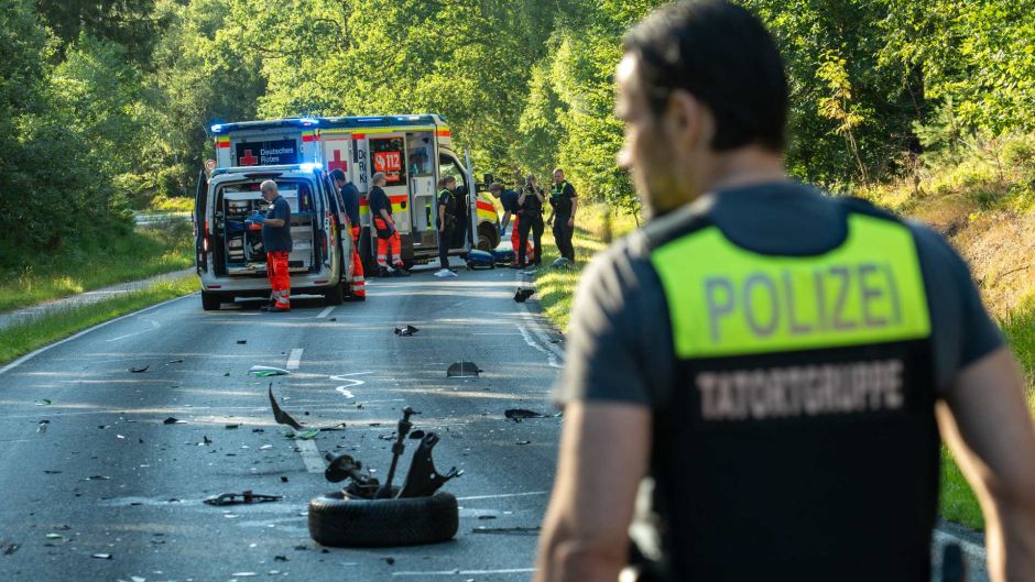 Ein  Motorradfahrer ist Samstagabend zwischen Sprötze und Holm-Seppensen tödlich verunglüvkt. Foto: JOTO