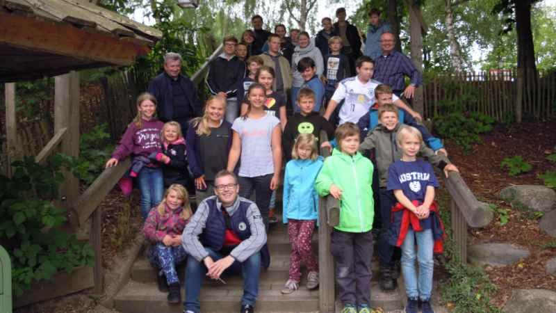 Jungschützen aus Neugraben-Scheideholz goes Hansa-Park. | Foto: ein