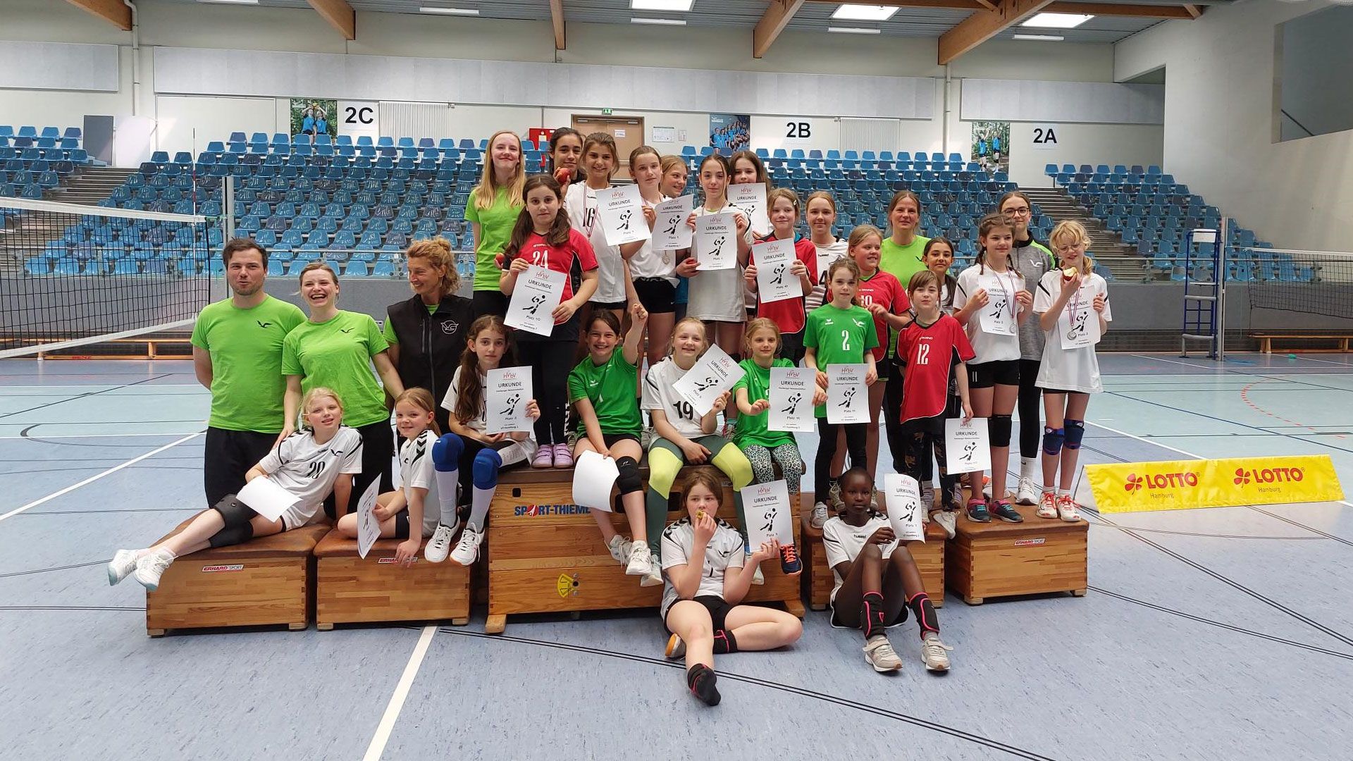 Das VT Hamburg feierte einen Doppelerfolg bei U12-Meisterschaft in Hamburg. | Foto: VTH