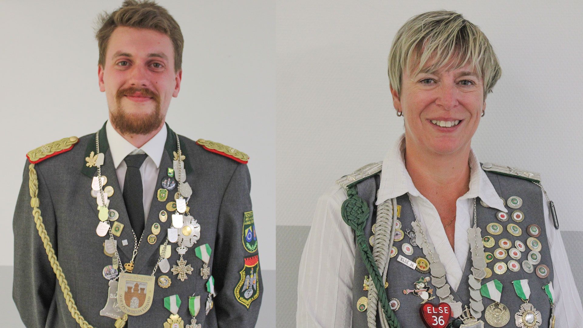 Jan Wolkenhauer und Yvonne Ammer sind die neuen Kreismajestäten des  Schützenkreisverbandes Harburg Stadt e.V.  | Foto: Schützenkreisverband Harburg-Stadt e.V./Jan Stüve