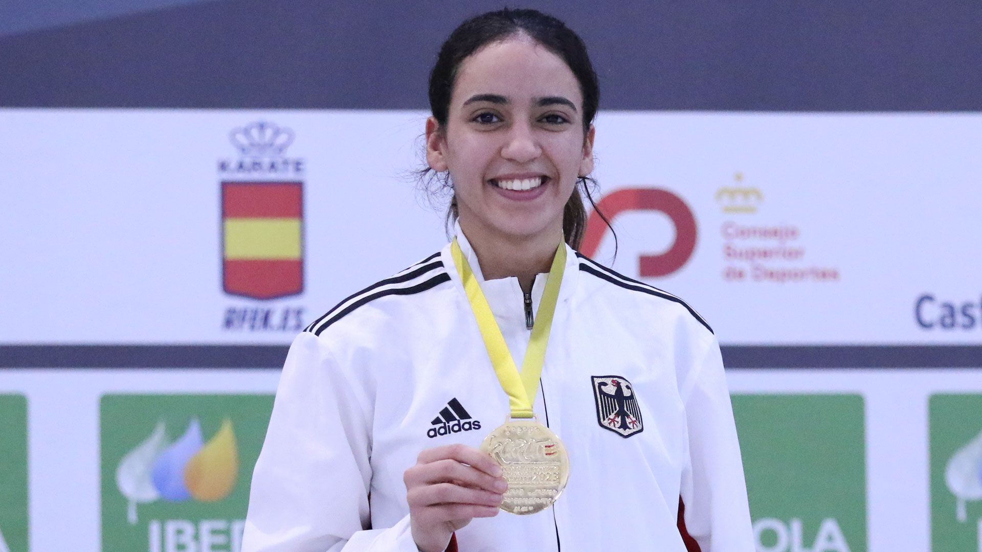 Reem Khamis vom Harburger Turnerbund erkämpfte sich zwei Goldmedaillen bei der 58. Europameisterschaften im spanischen Guadalajara. | Foto: ein