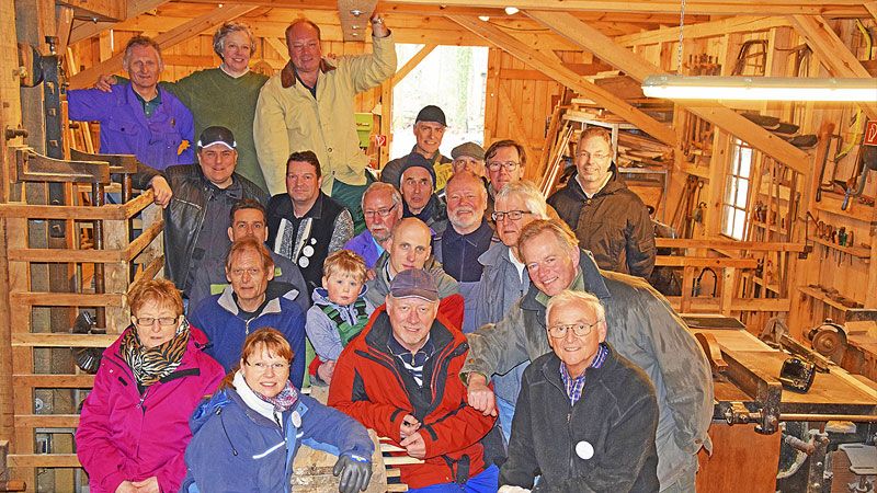 Die Karoxbosteler Sägemüller freuen sich auf die Besucher an den Tagen der Industriekultur am Wasser. | Foto: ein