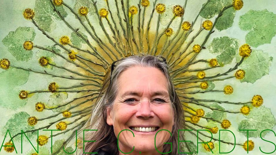 Antje Gerdts bringt „Pflanzenkunst“ in die City Galerie. Foto. ein