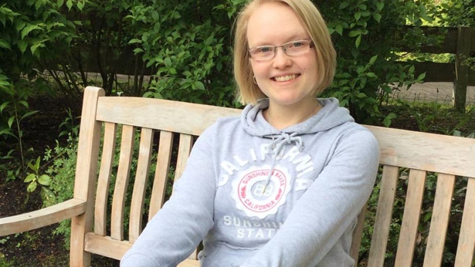 Leonie beendet ihr FSJ im Hospiz in wenigen Wochen. Wer kann sich vorstellen, ihr nachzufolgen? | Foto: ein/DRK-Kreisverband Hamburg-Harburg e.V.