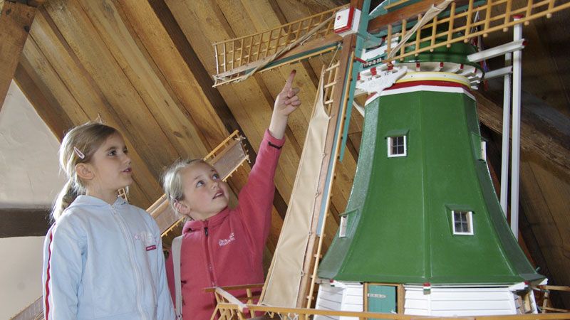 Wie hier im Mühlemuseum Moisburg gibt es am kommenden wochenende zum Saisonabschluss auch in der Museumsstellmacherei Langenrehm und dem Museumsbauernhof Wennerstorf viele tolle Aktionen. | Foto: FLMK