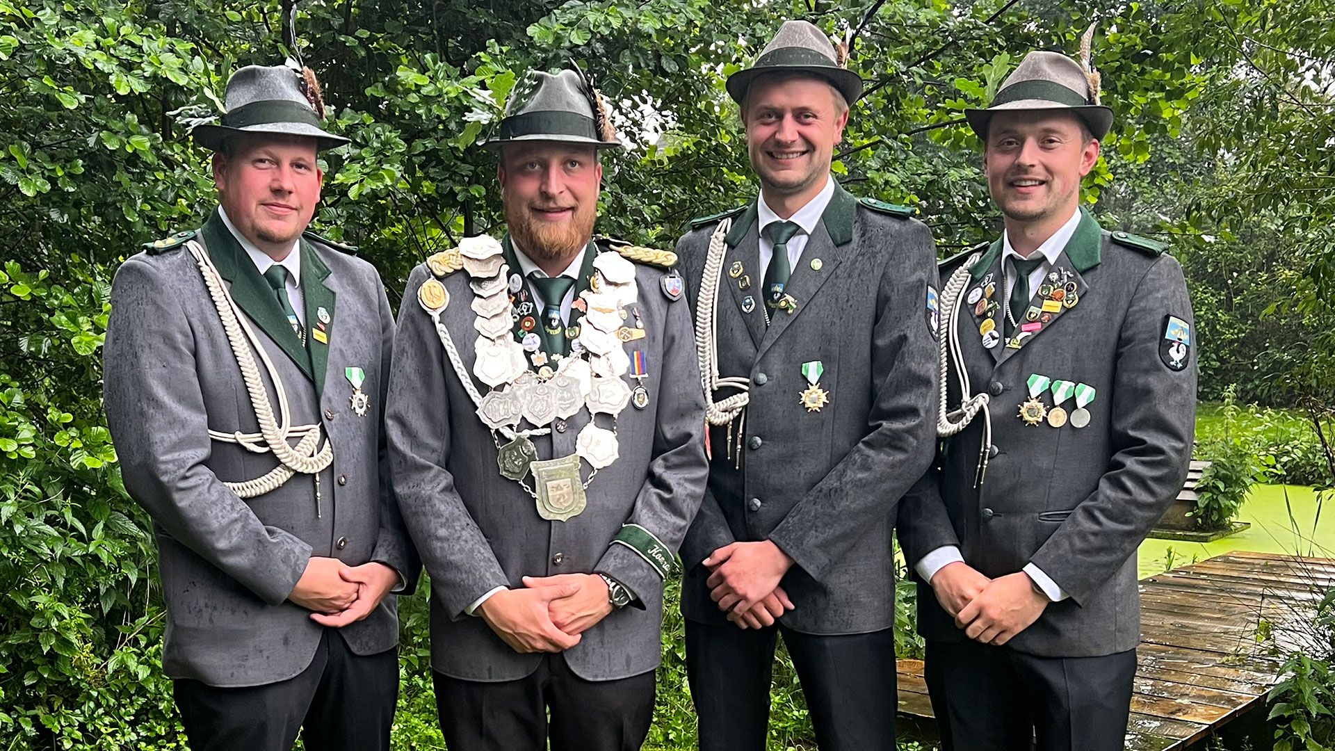 Die Ramelsloher Königscrew freut sich auf das große Fest. | Foto: ein