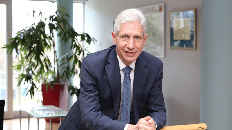 Der amtierende Landrat Rainer Rempe muss gegen seinen SPD-Herausforderer Michael Cramm in die Stichwahl. | Foto: Landkreis Harburg