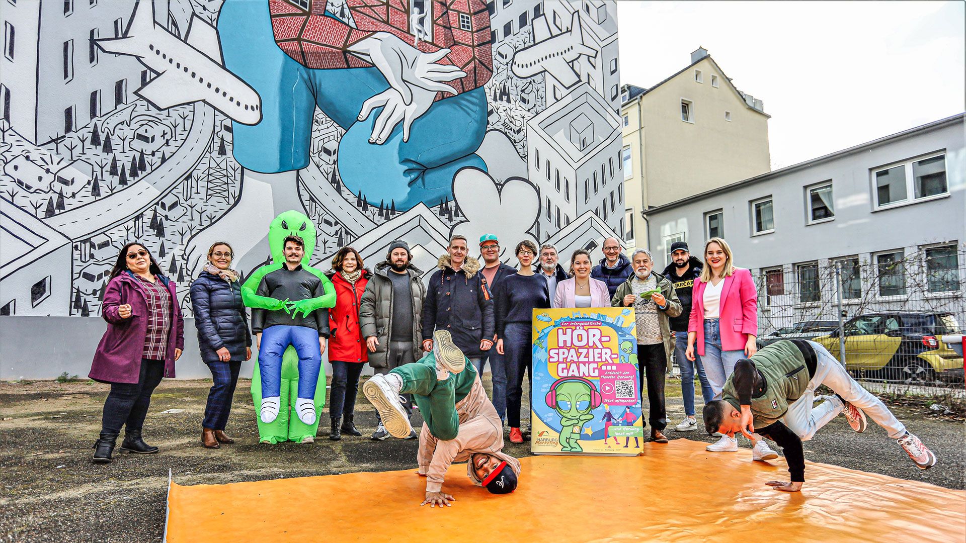 Der Intergalaktischer Hörspaziergang von Harburg Marketing wurde für ADAC Tourismuspreis nominiert. | Foto: Harburg Marketing