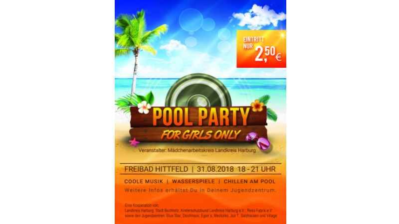Pool-Party-Flyer. | Foto: ein