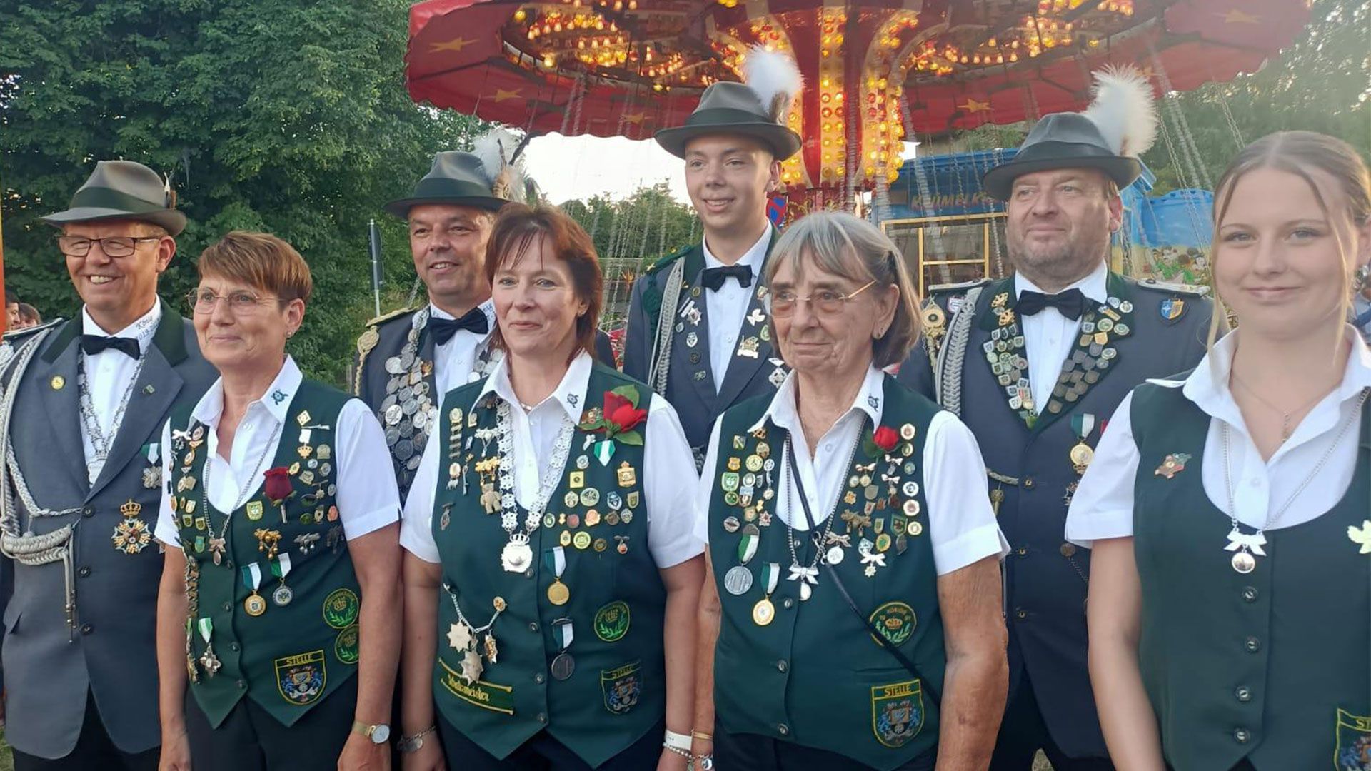 Die Steller Königscrew freut sich auf das kommende Jahr. Foto: ein