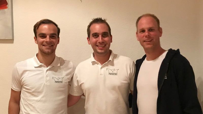 Haben den Faslam im Blut: Moritz Bahn, Simon Nimmerjahn und Julian Homann (v.L.). | Foto: ein