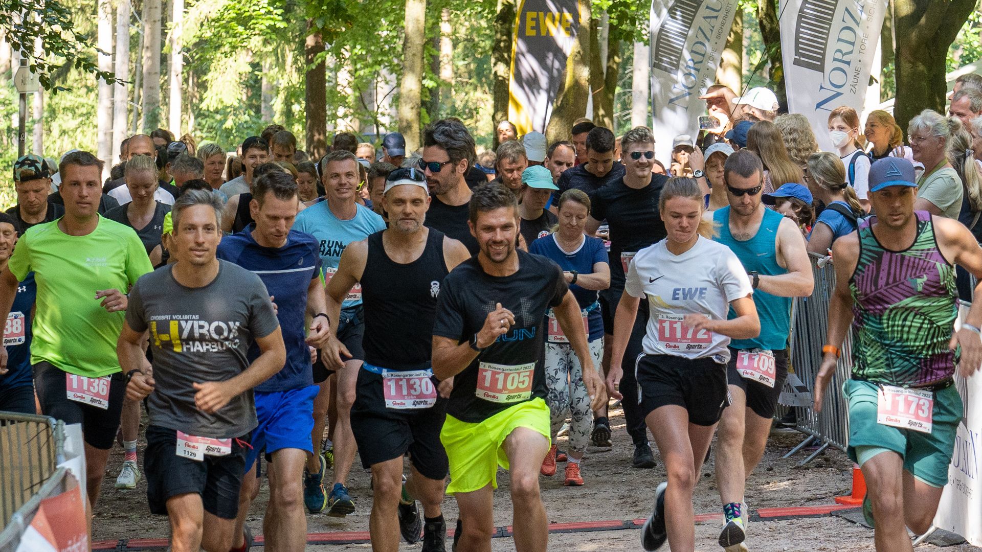 Beim Rosengartenlauf am Sonntag kommt es auch zu Verkehrsbehinderungen. | Foto: HNT