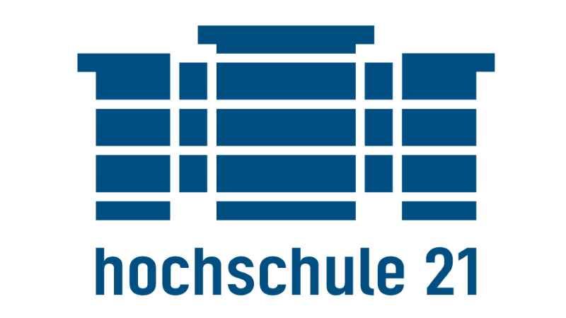 Logo der hochschule 21 in Buxtehude. | Foto: ein