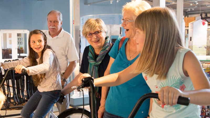 "Abenteuer Alter" beim Kreisseniorentag am Kiekeberg. | Foto: ein