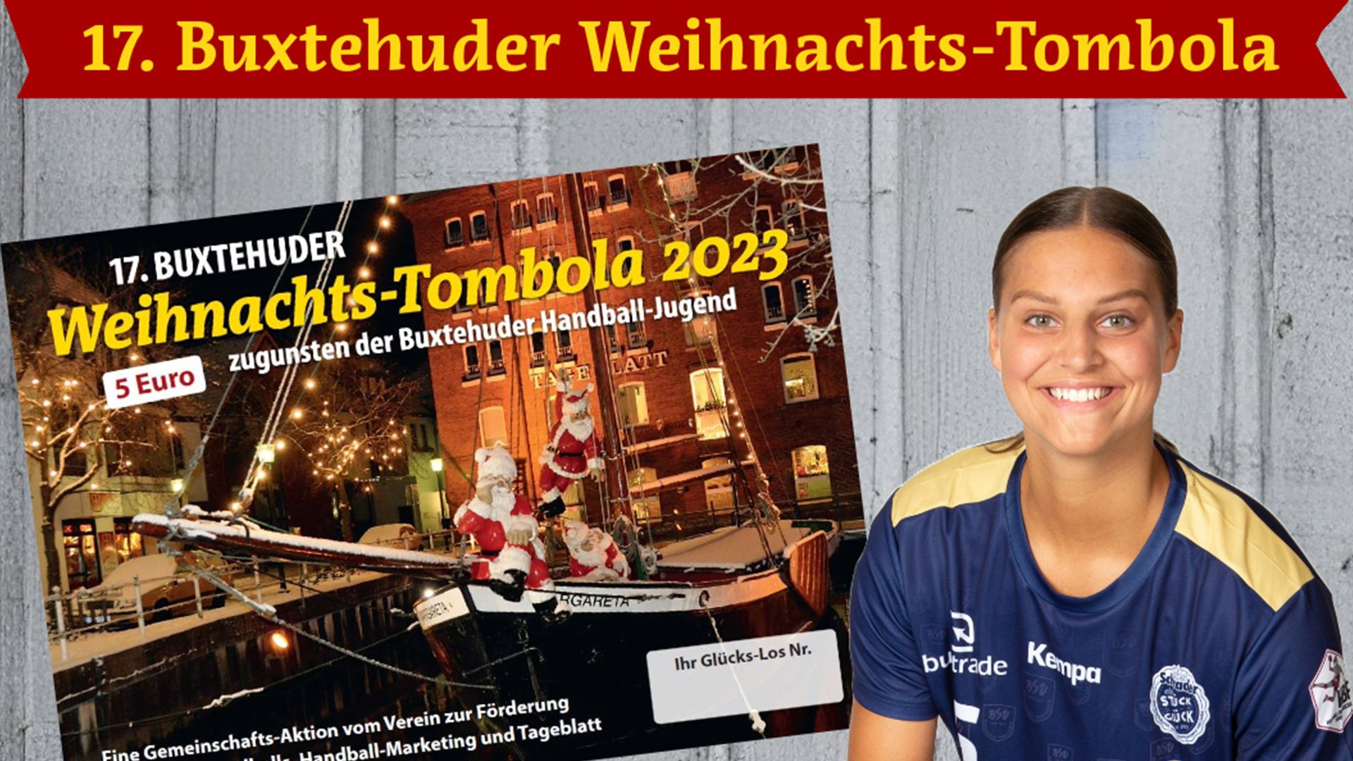 Die Traditionelle Buxtehuder Weihnachts-Tombola für Nachwuchs-Handballer ist wieder gestartet. | Foto: ein