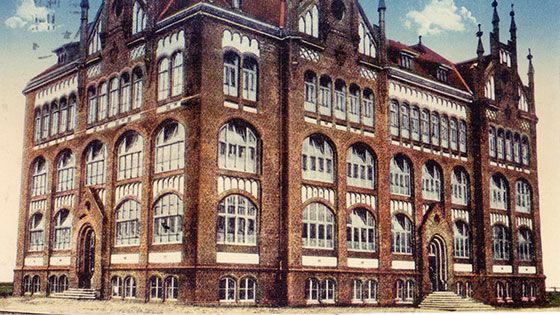 In der Schule Woellmerstraße in Heimfeld wurden die Putschisten um den Freikoprsführer Berthold festgesetzt. | Foto: ein