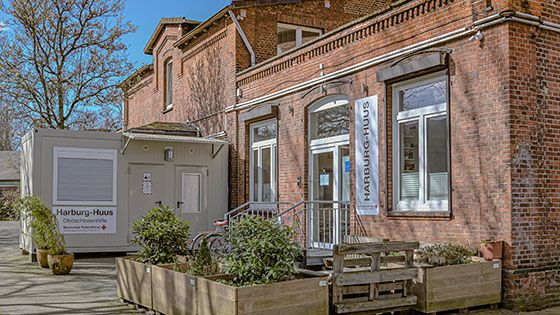 Das Harburg-Huus, die Unterkunft für Obdachlose des DRK Harburg, ist zur Zeit wichtiger denn je. | Foto: Niels Kreller