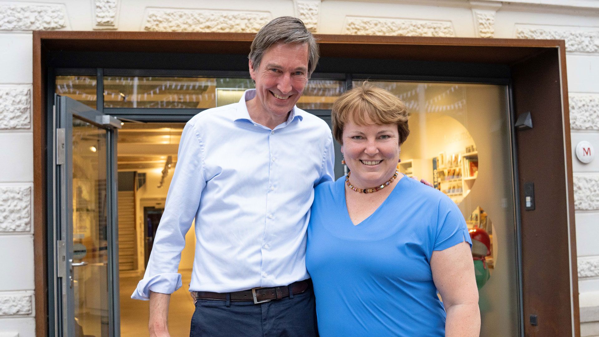 Moritz Bartmer übergab das Amt feierlich an Inga-Marie Hoffmann. Foto: Katharina Bodmann Fotografie