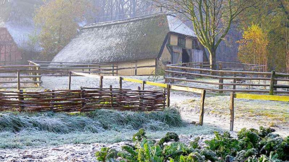 Freilichtmuseum am Kiekeberg im Winter- traumhaft ! | Foto: ein