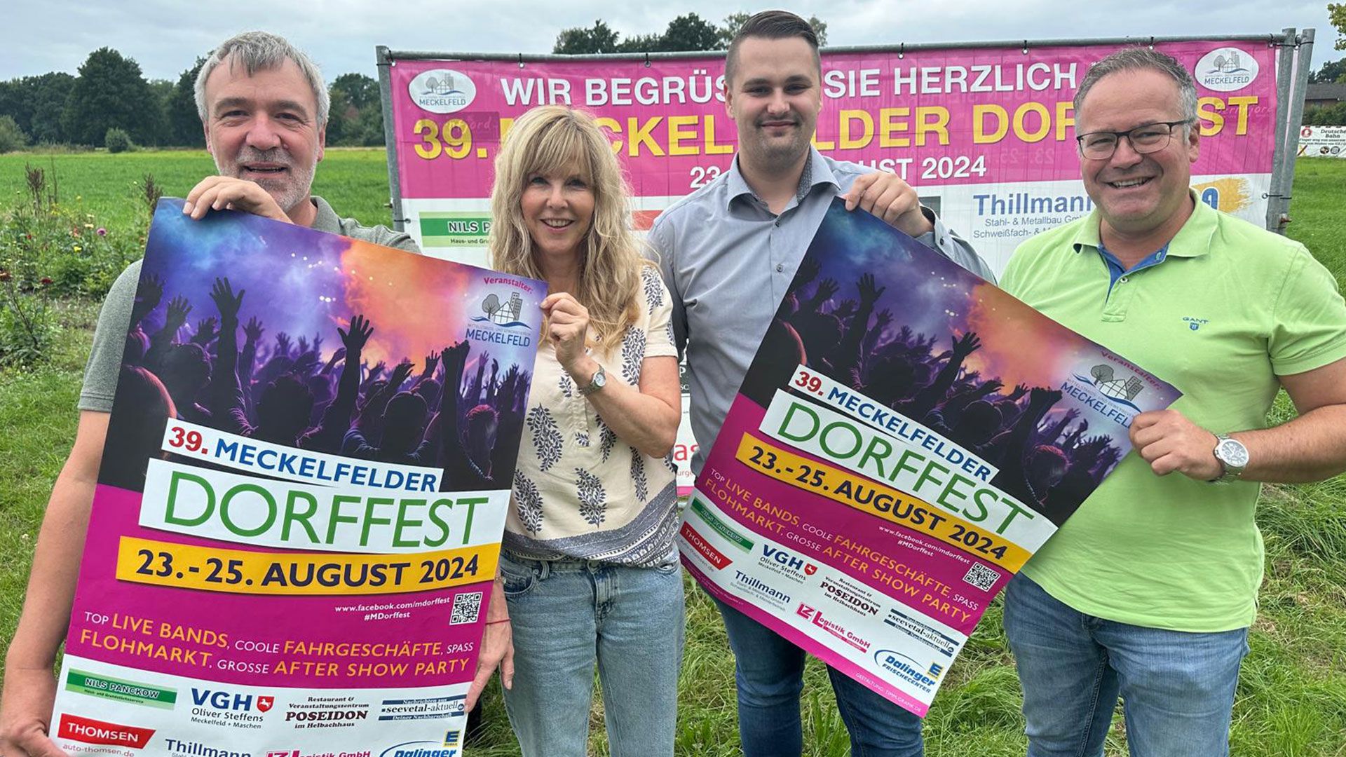 Der Mittelstands- und Gewerbeverein Meckelfeld e.V. freut sich auf das Dorffest. | Foto: ein