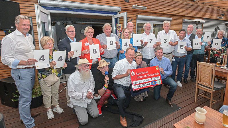 Die eh schon stolze Summe von mehr als 44.000 Euro wurde noch einmal auf 50.000 Euro aufgestockt. | Foto: Niels Kreller