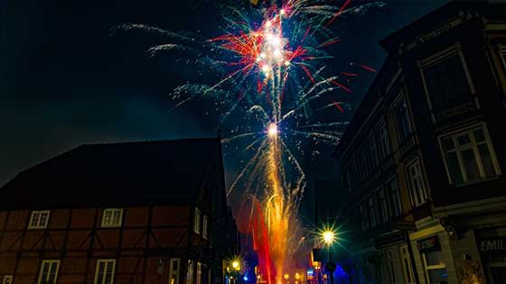 Silvester - hier feiern Harburg Stadt & Land ins neue Jahr. | Foto: Niels Kreller