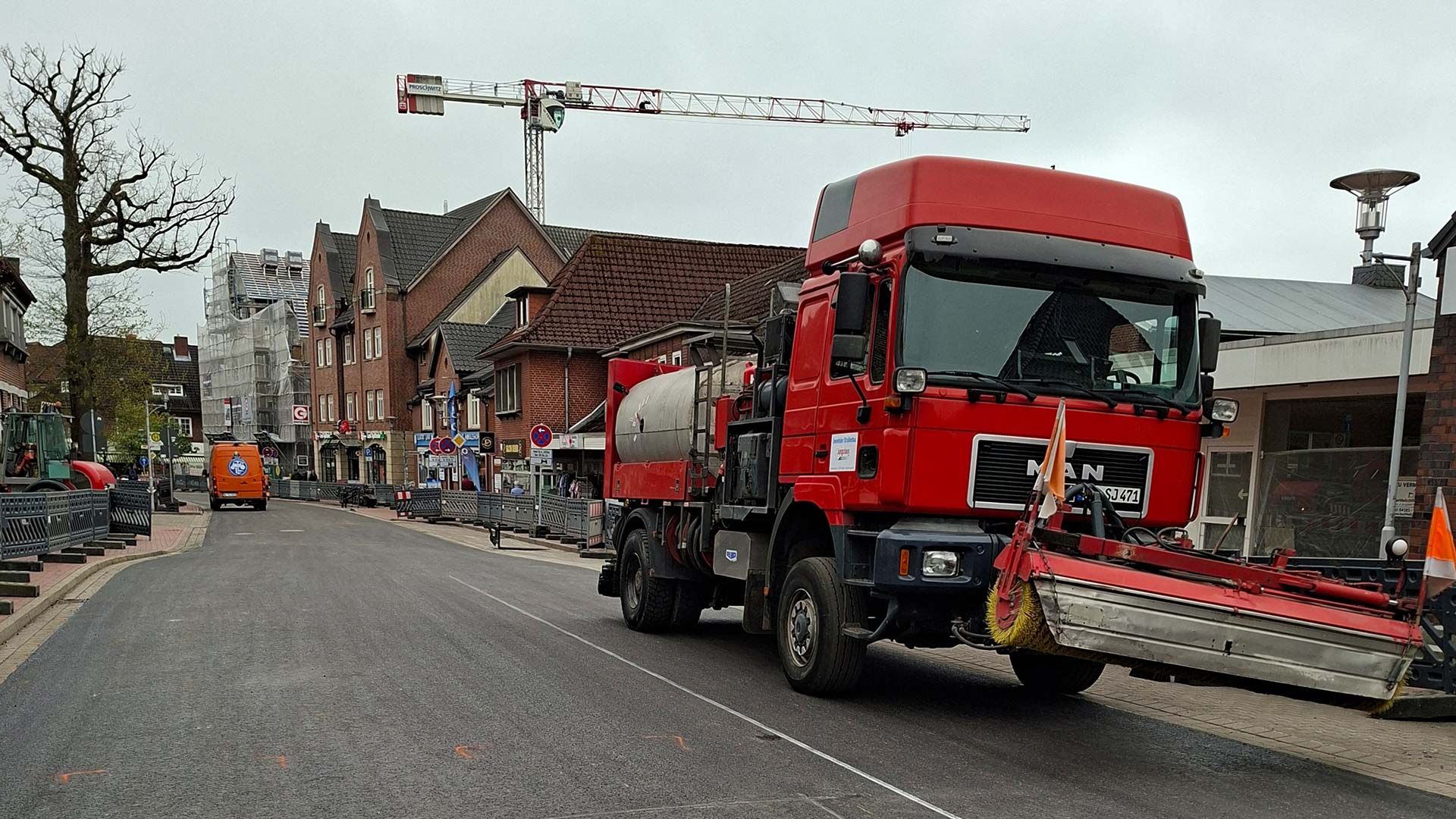 De Neue Straße in Buchholz ist wieder frei. Foto: Stadt Buchholz