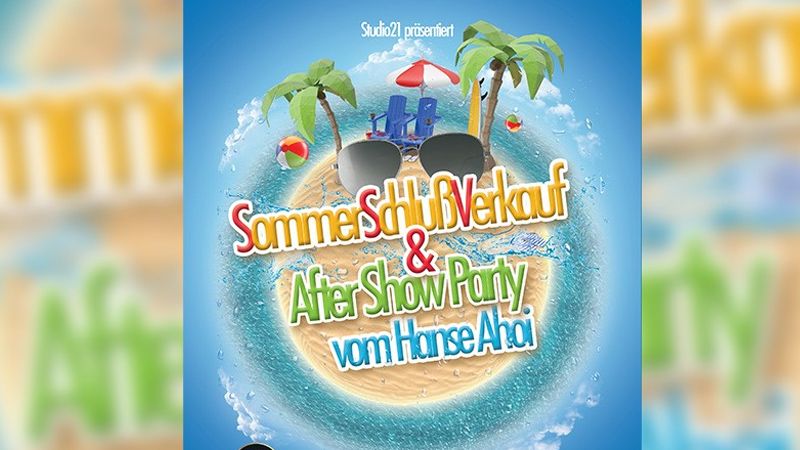 Das Studio 21 feiert am Wochenende SommerSchlußVerkauf zusammen mit der Hanse Ahoi Aftershow-Party. | Foto: ein