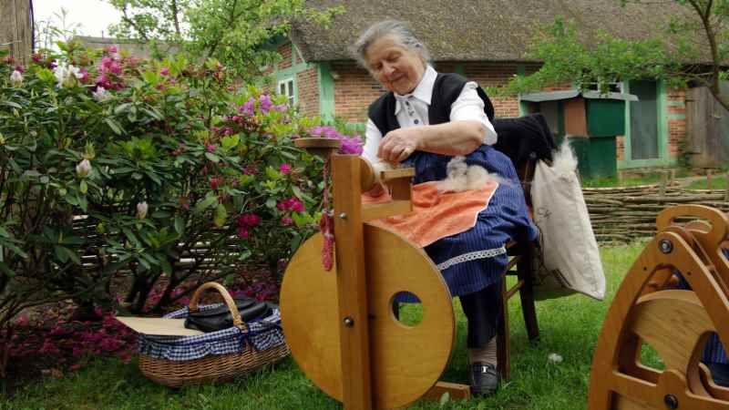 Wie funktioniert ein Spinnrad? | Foto: ein