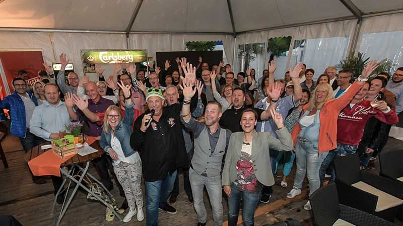 Tolle Stimmung herrschte schon beim Pre-Opening am Donnerstag. | Foto: Niels Kreller