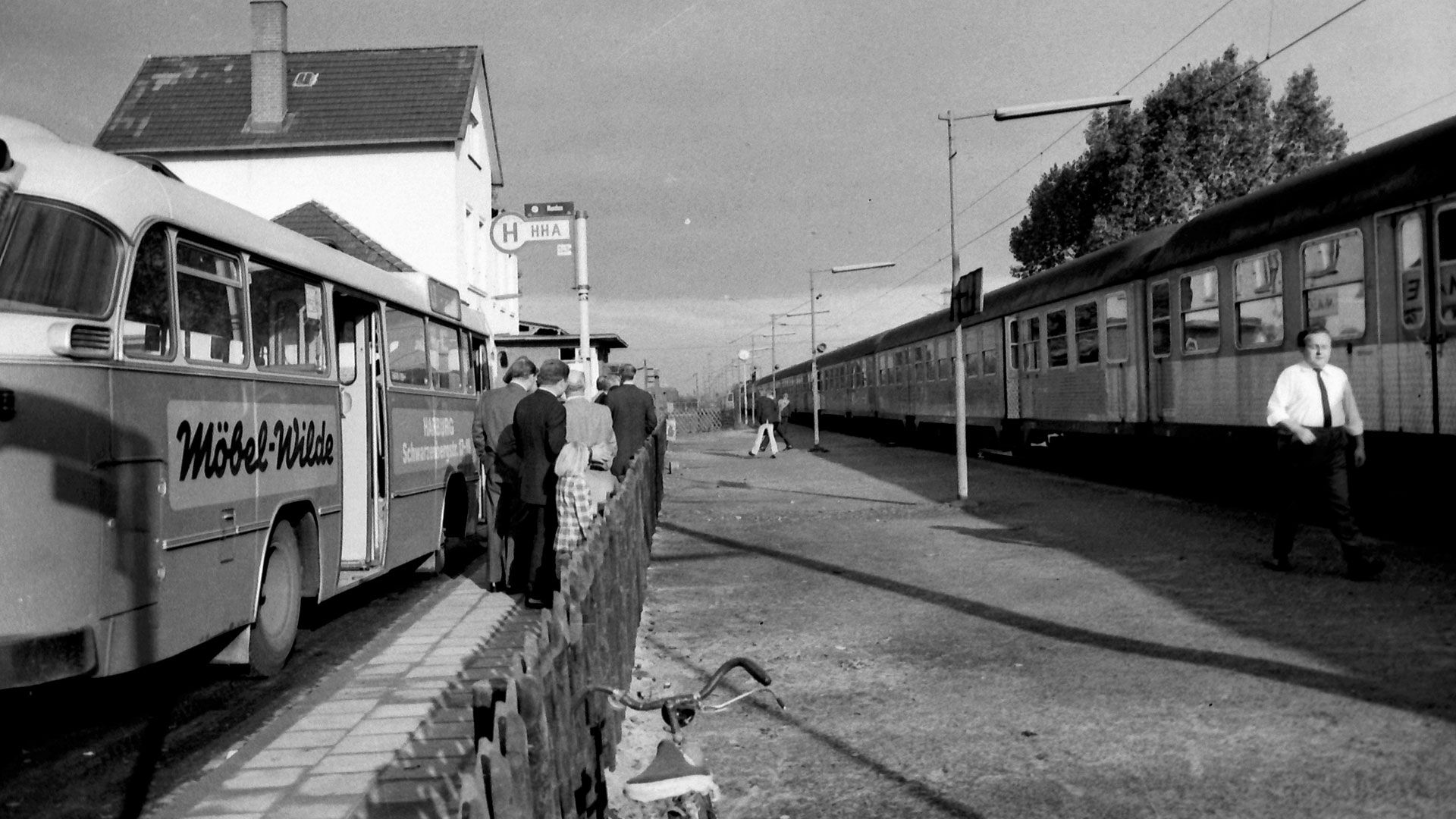 Das Bild zeigt den (alten) Bahnhof Maschen in den späten 1960er Jahren. | Foto: Gemeindearchiv Seevetal