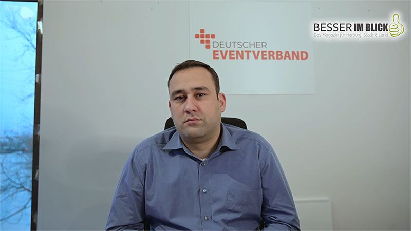 Borhen Azzouz, Vorsitzender des neugegründeten Deutschen Eventverbandes, spricht über Lage und Perspektiven der Eventbranche während und nach dem Corona-Lockdown. | Foto: Niels Kreller