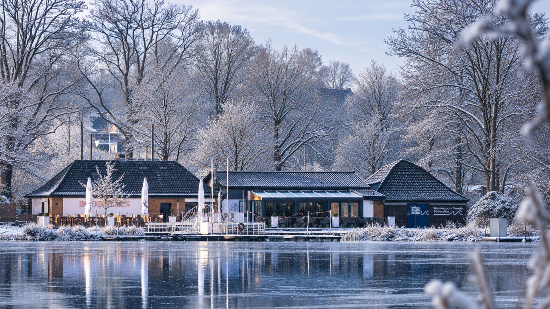 Auch im Winter für Sie da: Weihnachten im Bootshaus an der Außenmühle