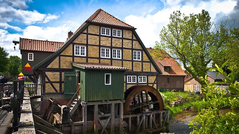 Deutscher Mühlentag Pfingstmontag im Mühlenmuseum Moisburg. | Foto: FLMK