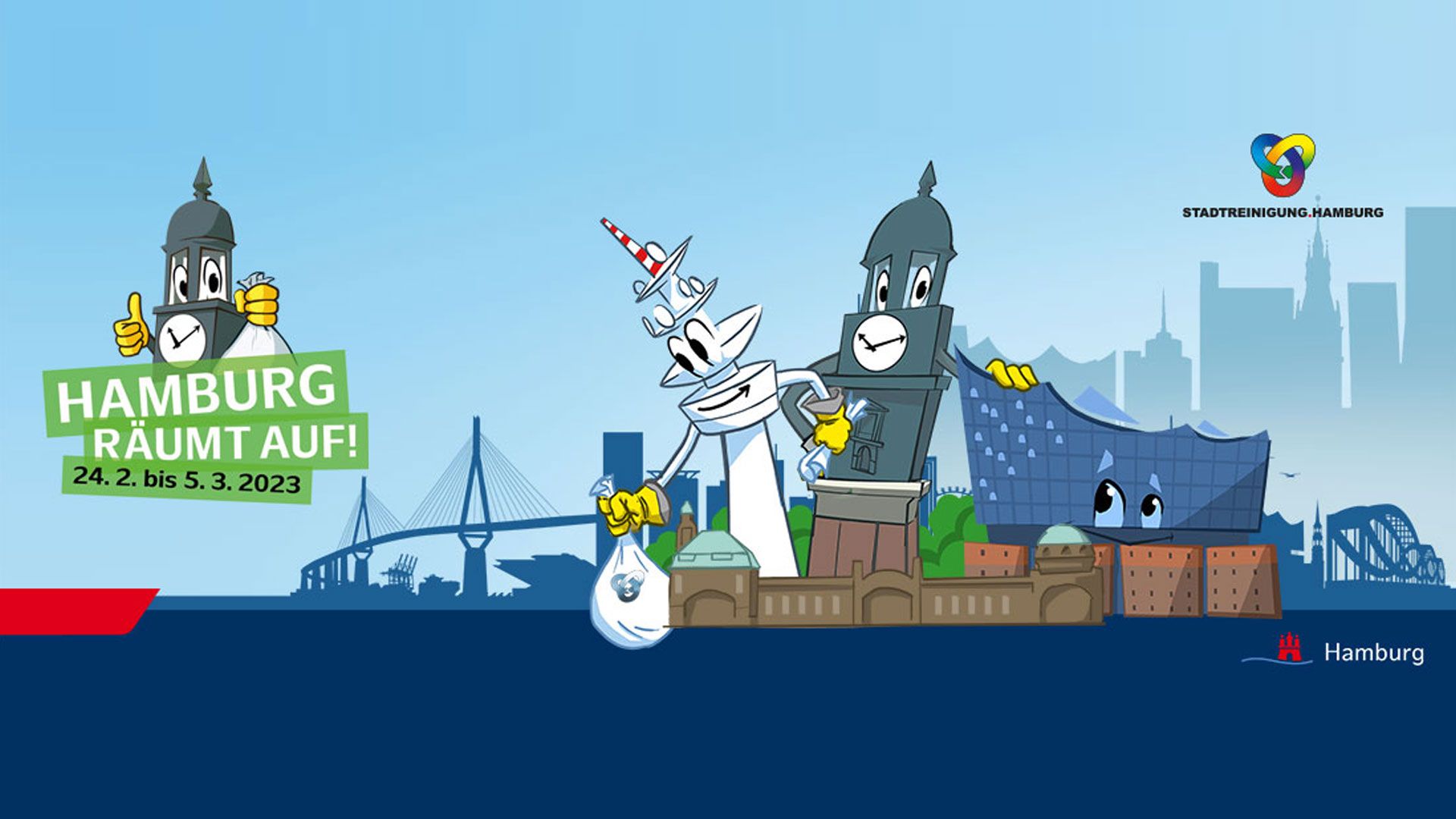 Vom 24. Februar bis zum 5. März 2023 heißt es wieder: Hamburg räumt auf! | Foto: www.hamburg-raeumt-auf.de