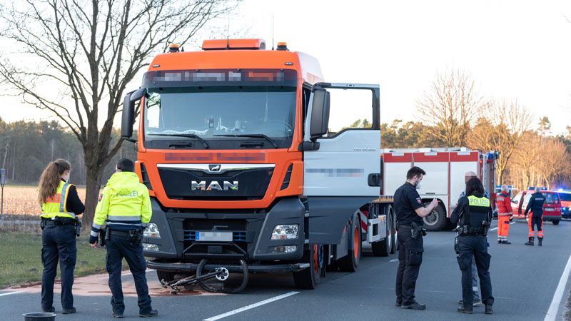 Am Mittwoch wurde ein Mointainbikefahrer in Welle von einem LKW überrollt und tödlich verletzt. | Foto: JOTO