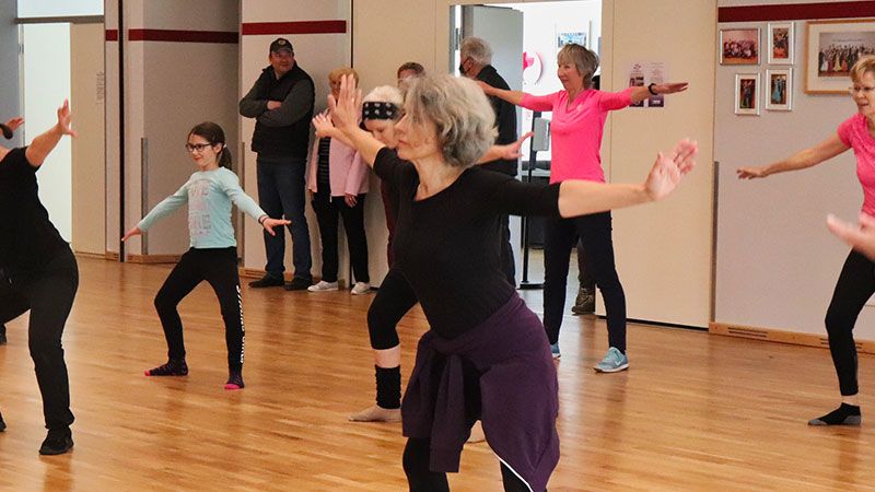 Dance-Fit-Workshop beim TTC Harburg in den Sommerferien. | Foto: ein